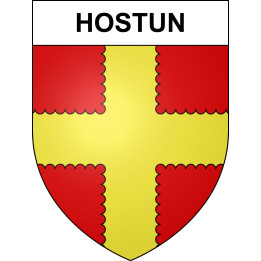 Hostun Sticker wappen, gelsenkirchen, augsburg, klebender aufkleber