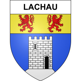 Stickers coat of arms Lachau adhesive sticker