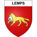 Lemps 26 ville sticker blason écusson autocollant adhésif