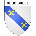 Cesseville Sticker wappen, gelsenkirchen, augsburg, klebender aufkleber