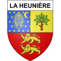La Heunière Sticker wappen, gelsenkirchen, augsburg, klebender aufkleber