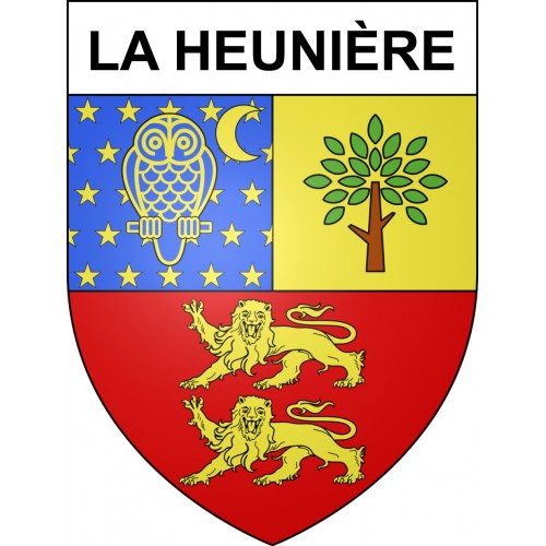 Adesivi stemma La Heunière adesivo