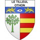 Adesivi stemma Le Tilleul-Othon adesivo