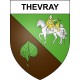 Thevray 27 ville sticker blason écusson autocollant adhésif
