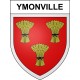 Ymonville Sticker wappen, gelsenkirchen, augsburg, klebender aufkleber