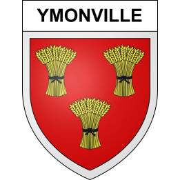 Pegatinas escudo de armas de Ymonville adhesivo de la etiqueta engomada