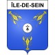 Île-de-Sein Sticker wappen, gelsenkirchen, augsburg, klebender aufkleber