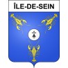 Île-de-Sein 29 ville sticker blason écusson autocollant adhésif