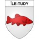 Île-Tudy Sticker wappen, gelsenkirchen, augsburg, klebender aufkleber