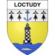 Loctudy Sticker wappen, gelsenkirchen, augsburg, klebender aufkleber