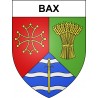 Stickers coat of arms Bax adhesive sticker