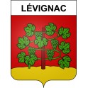 Stickers coat of arms Lévignac adhesive sticker