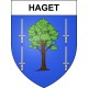 Stickers coat of arms Haget adhesive sticker