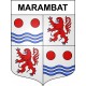 Stickers coat of arms Marambat adhesive sticker