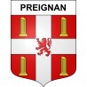 Stickers coat of arms Preignan adhesive sticker