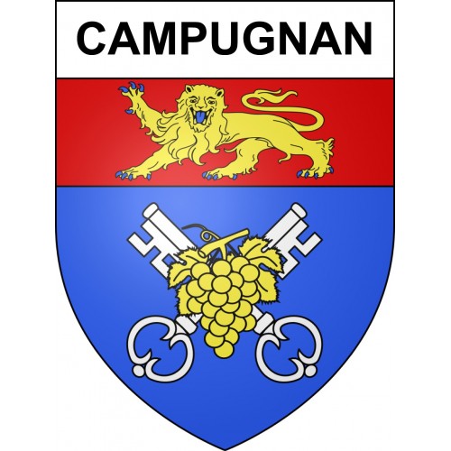 Adesivi stemma Campugnan adesivo