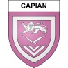Adesivi stemma Capian adesivo