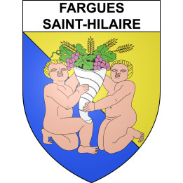 Fargues-Saint-Hilaire Sticker wappen, gelsenkirchen, augsburg, klebender aufkleber