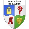 Stickers coat of arms Saint-Léger-de-Balson adhesive sticker