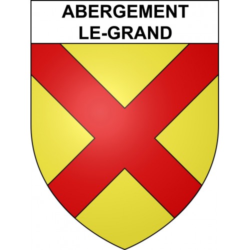 Stickers coat of arms Abergement-le-Grand adhesive sticker
