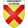 Abergement-le-Grand Sticker wappen, gelsenkirchen, augsburg, klebender aufkleber