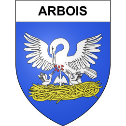 Arbois Sticker wappen, gelsenkirchen, augsburg, klebender aufkleber