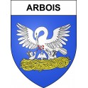 Stickers coat of arms Arbois adhesive sticker