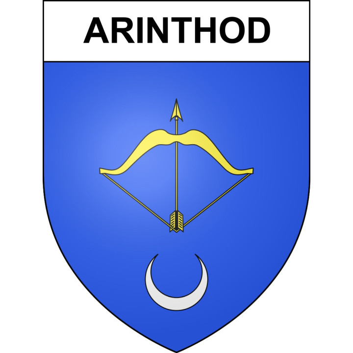 Arinthod Sticker wappen, gelsenkirchen, augsburg, klebender aufkleber