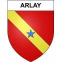 Stickers coat of arms Arlay adhesive sticker