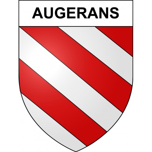 Augerans 39 ville sticker blason écusson autocollant adhésif