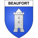 Beaufort 39 ville sticker blason écusson autocollant adhésif