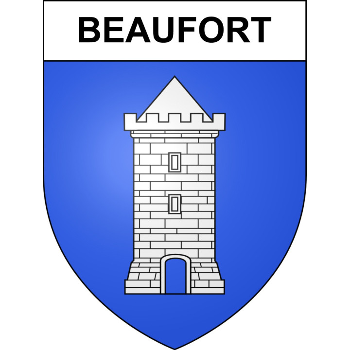 Beaufort Sticker wappen, gelsenkirchen, augsburg, klebender aufkleber