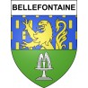 Adesivi stemma Bellefontaine adesivo