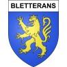 Adesivi stemma Bletterans adesivo