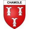Pegatinas escudo de armas de Chamole adhesivo de la etiqueta engomada