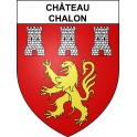Château-Chalon Sticker wappen, gelsenkirchen, augsburg, klebender aufkleber
