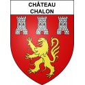 Stickers coat of arms Château-Chalon adhesive sticker
