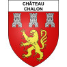 Adesivi stemma Château-Chalon adesivo