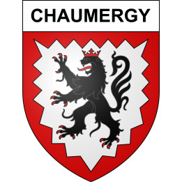 Stickers coat of arms Chaumergy adhesive sticker