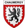 Chaumergy Sticker wappen, gelsenkirchen, augsburg, klebender aufkleber