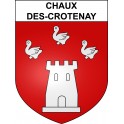 Stickers coat of arms Chaux-des-Crotenay adhesive sticker