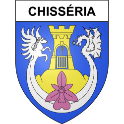 Adesivi stemma Chisséria adesivo