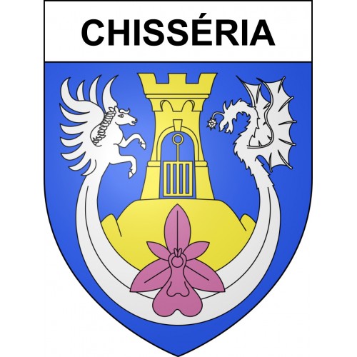 Chisséria Sticker wappen, gelsenkirchen, augsburg, klebender aufkleber