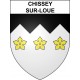 Stickers coat of arms Chissey-sur-Loue adhesive sticker