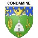 Condamine 39 ville sticker blason écusson autocollant adhésif