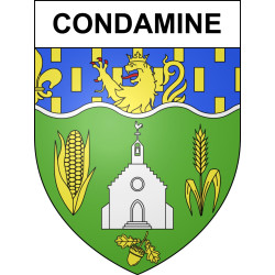 Adesivi stemma Condamine adesivo