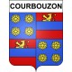 Courbouzon 39 ville sticker blason écusson autocollant adhésif
