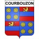 Stickers coat of arms Courbouzon adhesive sticker