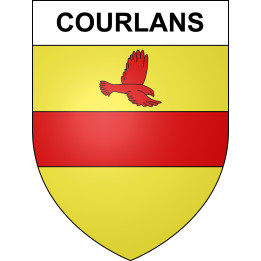 Courlans Sticker wappen, gelsenkirchen, augsburg, klebender aufkleber