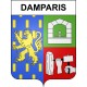 Stickers coat of arms Damparis adhesive sticker